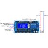 Fafeicy Time Delay Relay Module, 5v 12v 24v Cycle On Off Timer 50ma 0.01s-9999min Adjustable Trigger Delay Switch Control Board with LCD Display