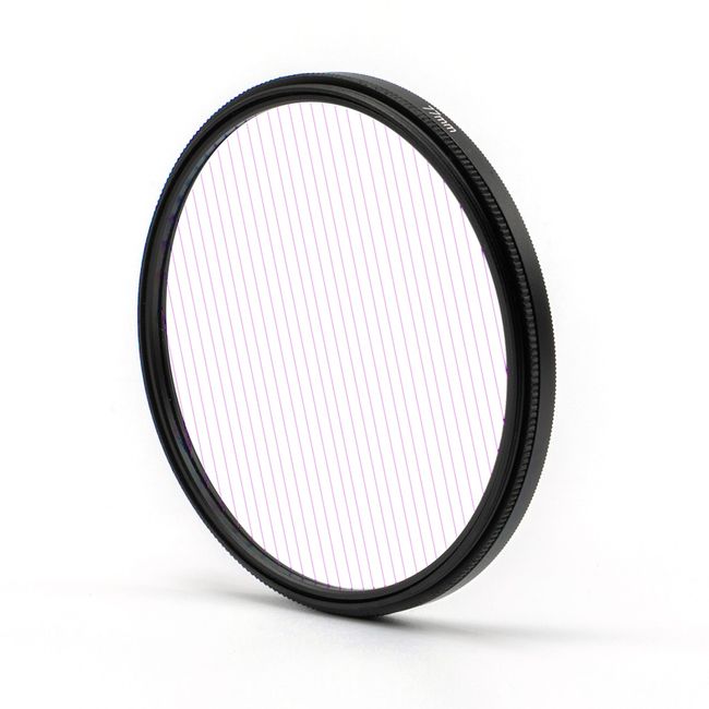 Blue Streak Filter Flare Camera Lens for DSLR Cinematice Video DSLR Camera