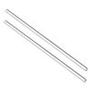 sourcing map Acrylic Round Rod,Clear,5/16 inch Diameter 10inch(247mm) Length,Solid Plastic PMMA Bar Stick 2pcs