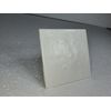 Vintage White Ceramic Tile 4.25 in Subway Square Rippled Matte Potters Touch