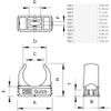 OBO Bettermann M16 Quick Clamp Black (Pack of 100)