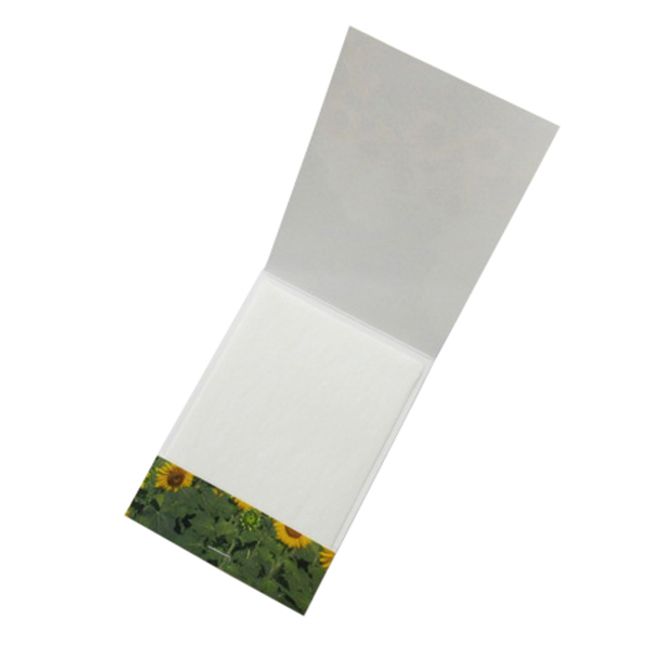Blotting paper I type 10 sheets Stapled 100 pieces<br> 85×106×3mm<br><br> Oil paper novelty goods