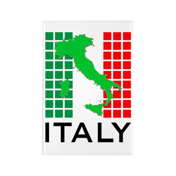 CafePress Italy Flag 03 Rectangle Magnet, 2"x3" Refrigerator Magnet