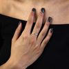 Sterling Silver Love Heart Ring Size Q (Available I - W)