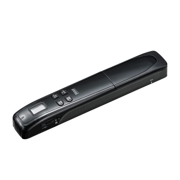 Sanwa Supply PSC-HS2BK Portable Handy Scanner