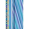25 Rollen Geschenkpapier 0,7 x 2 m Blue Line