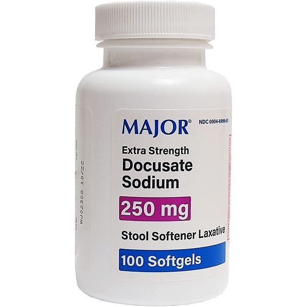 RUGBY LABORATORIES Docusate Sodium 250MG