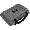 Eylar Don't Tread On Me Hard Pistol Case (Gray, Compact 1 Gun)
