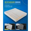 KAX Engine Cabin Air Filter Kit for 2013-2016 Dart