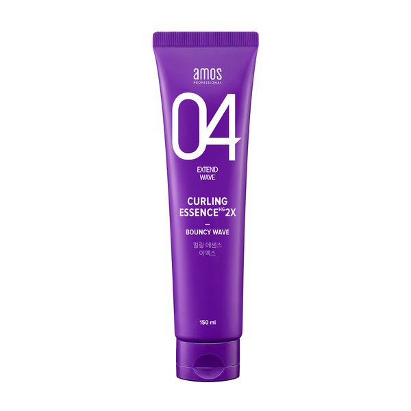 AMOS PROFESSIONAL Curling Essence 2X 150ml Old Version | Bouncy Curl Styling and Hair Essence for Moisturized Curls and Healthy Waves | Korean Hair Salon Brand