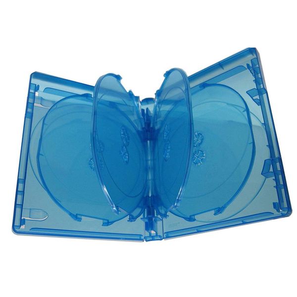 Viva Elite Hold 8 Discs Blu-ray Replacement Case 5 Pack (8 Tray)