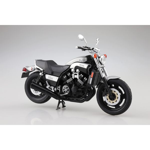 Skynet Yamaha Vmax 1/12 Complete Motorcycle New Silver Dust