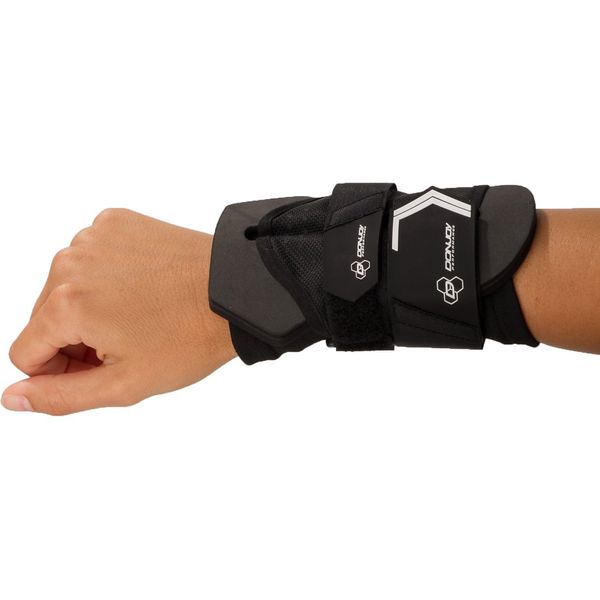 DonJoy Performance Anaform Wrist Wrap Support Brace: Black, Small/Medium