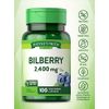 Nature's Truth Bilberry Fruit Extract Capsules | 2400mg | 100 Count | Non-GMO & Gluten Free Supplement