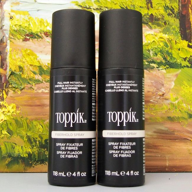 --2--  TOPPIK FIBER HOLD HAIR SPRAY 118ml or 4oz, NEW! ---2--- UNITS!