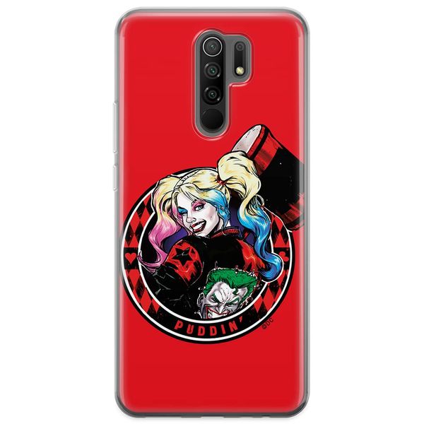 ERT GROUP mobile phone case for Xiaomi REDMI 9 original and officially Licensed DC pattern Harley Quinn 002 optimally adapted to the shape of the mobile phone, case made of TPU