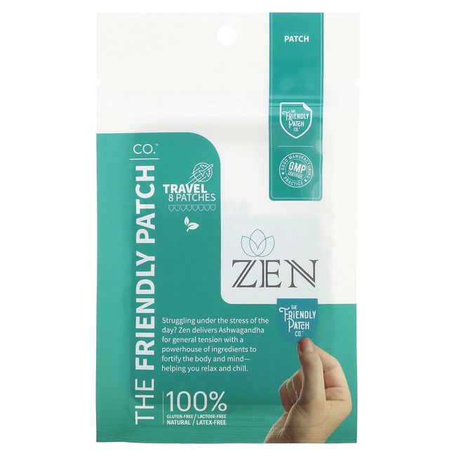 Zen, Stress Patch, 8 Patches