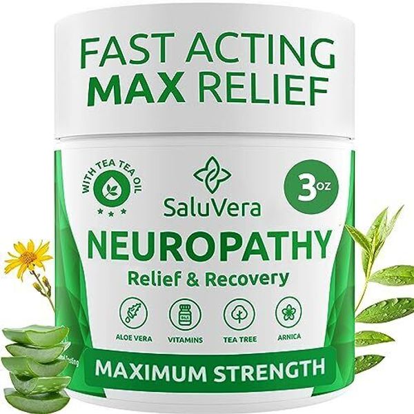 Neuropathy Pain Relief Cream - Maximum Strength Nerve Pain Reliever for Foot...