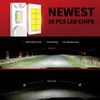 2x LASFIT H11 LED Headlight Bulbs Conversion Kits Low Beam 6000K Bright White