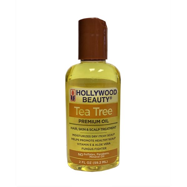 Hollywood Beauty Tea Tree Oil 2 Ounce (59ml) (2 Pack)