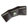 VISCONTI Heritage Collection Compton Leather Tri-Fold Wallet RFID Blocking HT18 Chocolate