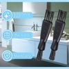 24PCS Men's Electric Shavers Cleaning Brush Double-Sided Shavers Brush Hair Brush Cleaner Tool Tiny Multi-Function Beard Brush Kit