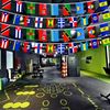 LoveVC 2 Set 20 Caribbean Countries Flags Banner String,60 Feet 40 Flags