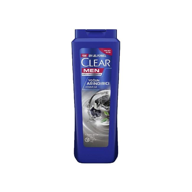 Clear Men Kepeğe Karşı Etkili Şampuan Yoğun Arındırıcı Kömür ile 350 ml