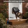 Small Pet Magnetic Flap Screen Door Cat Dog Puppy Lockable Gate Frame for Screen