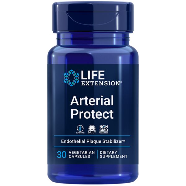 Arterial Protect Life Extension 30Caps Pycnogenol/French Maritime/Endothelial