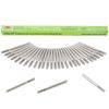 30 Pcs 2.5mm Cylindrical Diamond Drill Bits Lapidary Tools for Dremel Rock Glass