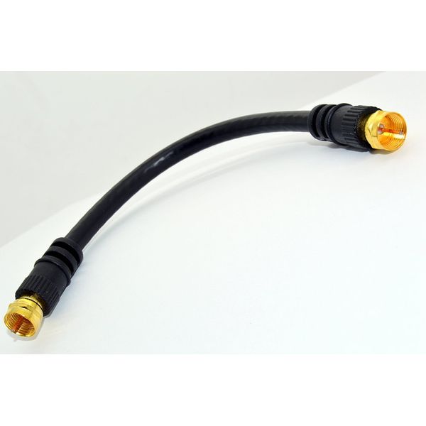 hd-line satfconf20 Coaxial Cable for Satfinder 20 cm Black