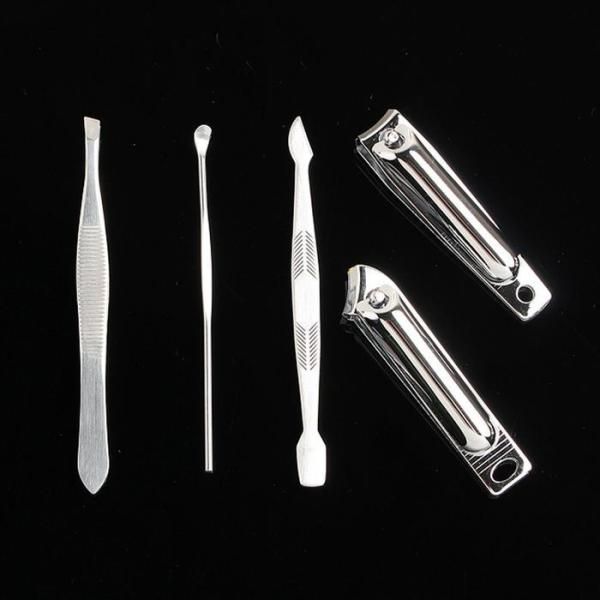 [RGM08651] 5-piece nail clipper set stainless steel nail trimmer nail care products