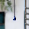 Bathroom Light Pull Cord and Handle, Navy Blue String, Acorn and Connector. Pack Of Three.