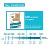 PrintWorks Kraft Cardstock, Heavyweight, Solid Core, 8.5” x 11”, 30 Sheets (00659)