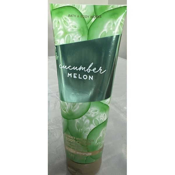 BATH & BODY WORKS CUCUMBER MELON ULTIMATE HYDRATION BODY CREAM 8 OZ