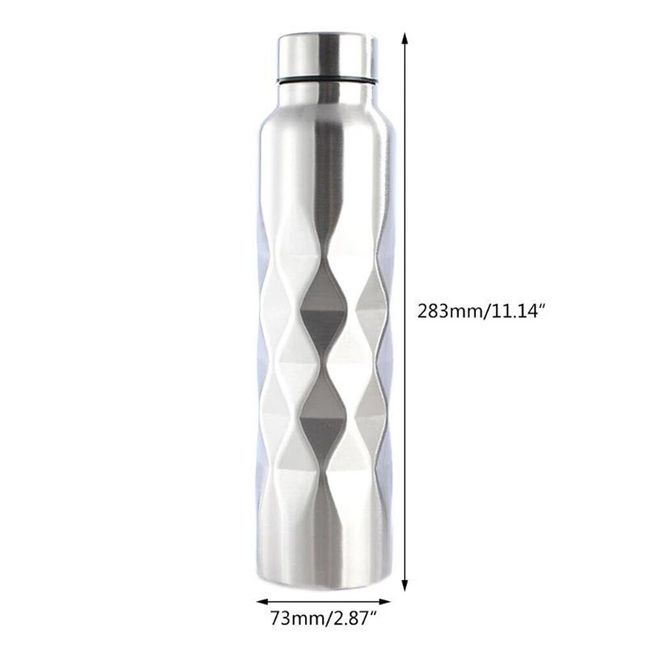 1000ml Large Capacity Stainless Steel Water Bottle For Sport