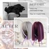 Dreamlover Wig Stands, Plastic Wig Holders, Cap Stands, Purple, 3 Pack