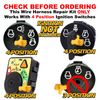 Ignition Starter Switch Wire Repair Kit Fits MTD White Riding Lawn Mower Tractor