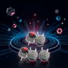 5 Pcs Mute Button 6x6x7.3mm Square Switch Silent Switch Button Micro 10 Million Mouse Micro Industrial (Black, Red)
