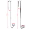 Carbon Dioxide Diffuser,2 Types CO2 Atomizer Diffuser Stainless Steel Carbon Dioxide Diffuser Atomiser Fish Tank Supplies Aquarium Equipment(size:M（250mm))