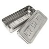 Instruments BOX Perforated Stainless Steel CE 7x3x1.5 inch Surgical Instruments
