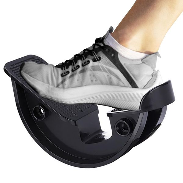 Ruiqas Dual Calf Stretcher Foot Rocker Calf Stretcher for Achilles Tendinitis Heel Feet Plantar Fasciitis Pain Relief