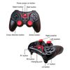 HaeKap Wireless Gamepad Mobile Controller Rechargeable 5-10m Wireless Range Support for Android/iOS Smartphone Tablet Devices