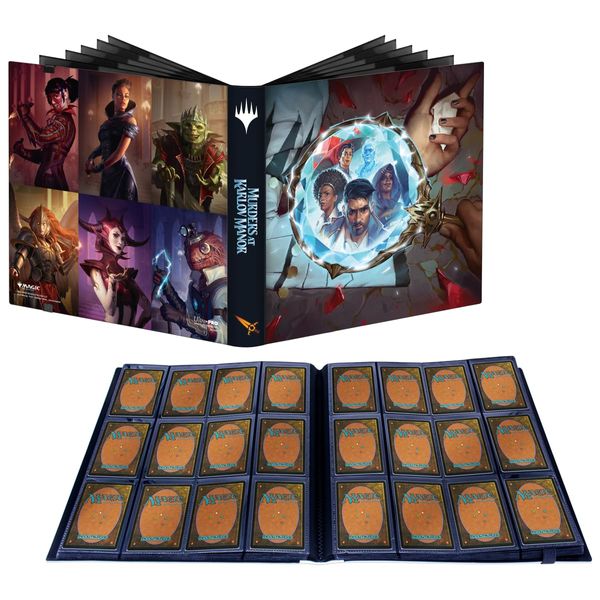 Ultra PRO - MTG Murders at Karlov Manor 12-Pocket PRO-Binder for Magic: The Gathering, Store & Protect up to 480 Standard Size Cards, Secure Side Loading Pockets, Fits MTG Cards, Gaming Cards