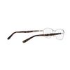 Ray-Ban RX6502D Prescription Glasses, BRUSHED SILVER FRAME / DEMO LENS LENS