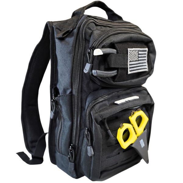 Beyond Fishing Tackle Backpack- The Voyager (All Black)