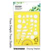 Traceease Multiple Geometric Shapes Combination Template Drawing Stencils Drafting Tools