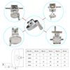 PGFUN 6mm Bore Manual Driving Handwheel for Right Angle Gearbox