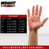 Beingfit Open Finger Gloves Boxing Gloves (SMALL, BLACK)